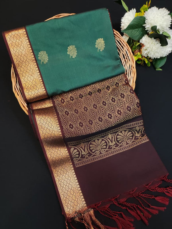 Ramaniyam Soft Silk | Zari Saree | RMY485 - Sri Sakthi Pugazh Tex RMY485 - Soft Silk