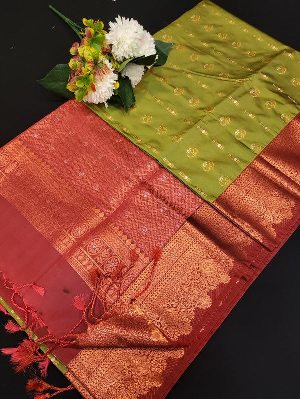 Ramaniyam Soft Silk | Zari Saree | RMY485 - Sri Sakthi Pugazh Tex RMY485 - Soft Silk