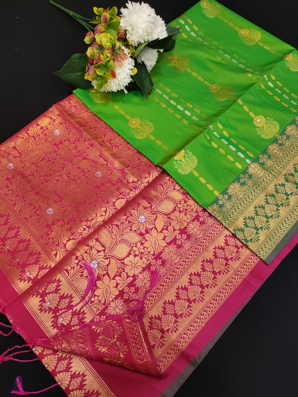 Ramaniyam Soft Silk | Zari Saree | RMY485 - Sri Sakthi Pugazh Tex RMY485 - Soft Silk