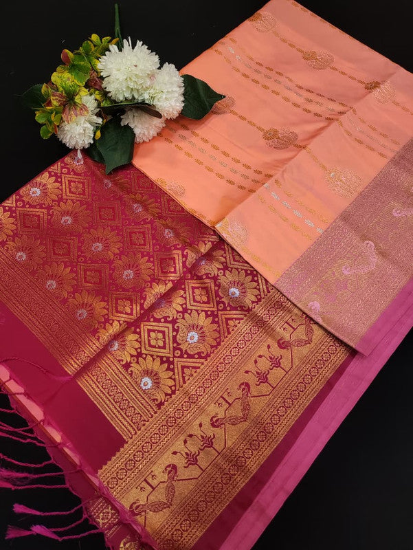 Ramaniyam Soft Silk | Zari Saree | RMY485 - Sri Sakthi Pugazh Tex RMY485 - Soft Silk