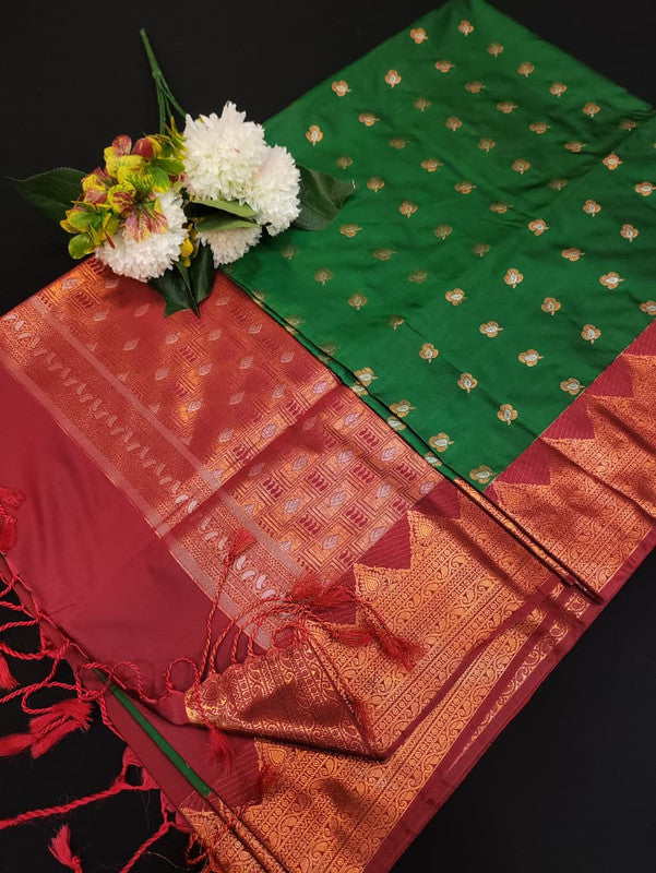 Ramaniyam Soft Silk | Zari Saree | RMY485 - Sri Sakthi Pugazh Tex RMY485 - Soft Silk