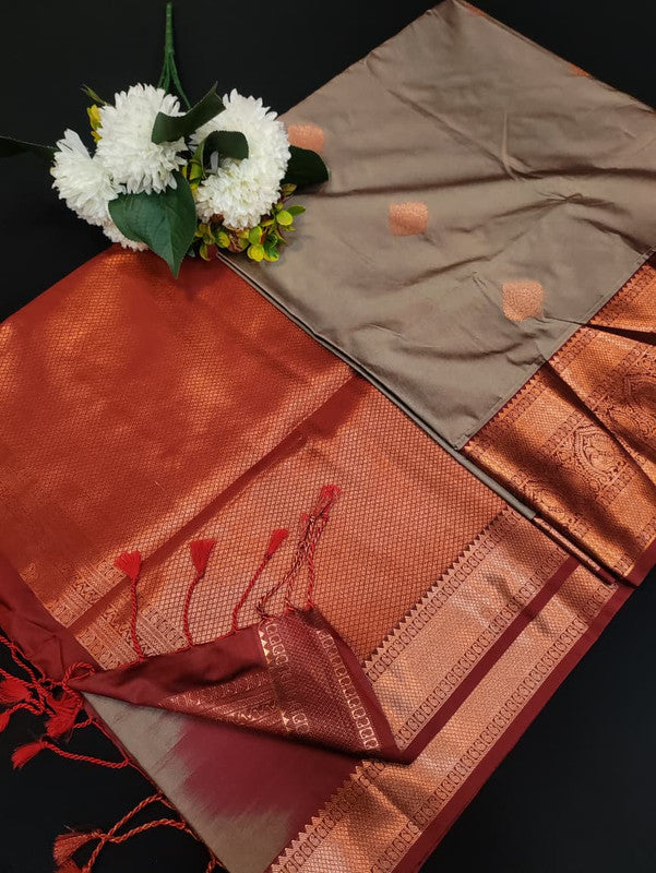 Ramaniyam Soft Silk | Zari Saree | RMY485 - Sri Sakthi Pugazh Tex RMY485 - Soft Silk