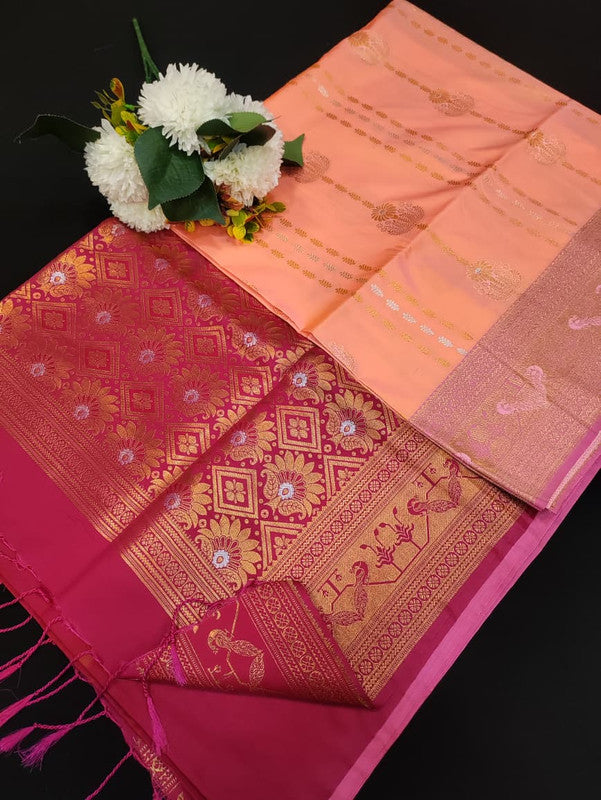 Ramaniyam Soft Silk | Zari Saree | RMY485 - Sri Sakthi Pugazh Tex RMY485 - Soft Silk