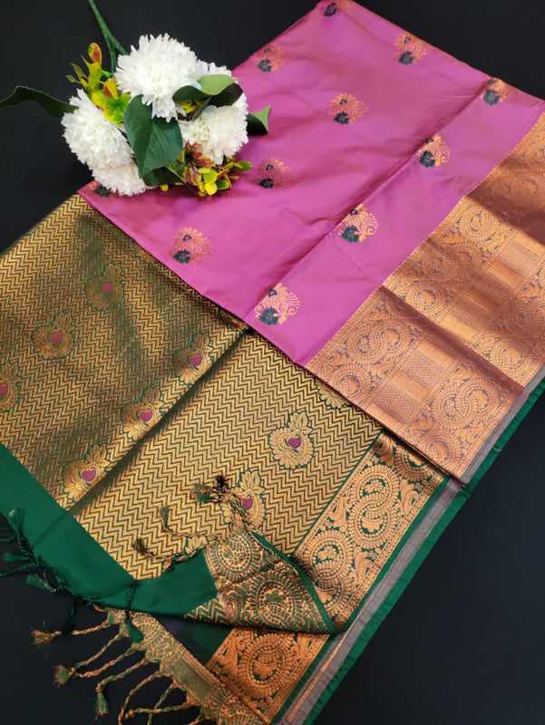 Ramaniyam Soft Silk | Zari Saree | RMY485 - Sri Sakthi Pugazh Tex RMY485 - Soft Silk