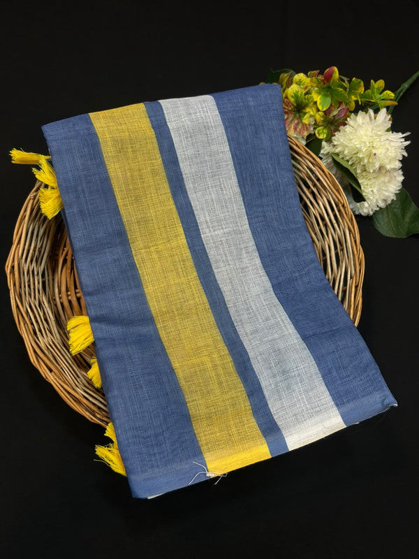 Post Card Cotton Saree in Fancy Cotton for Festival Wear