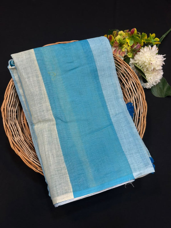 Post Card Cotton Saree in Fancy Cotton for Festival Wear
