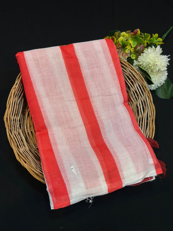 Post Card Cotton Saree in Fancy Cotton for Festival Wear