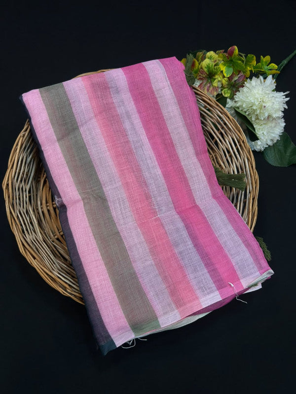 Post Card Cotton Saree in Fancy Cotton for Festival Wear