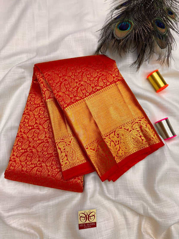 Pure Silk Saree – |100% Original Silk Traditional Elegance| M43 - Sri Sakthi Pugazh Tex - Pure Silk