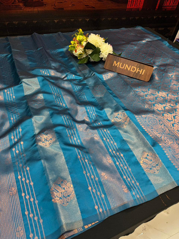 Fancy Saree for Women with Elegant Zari Work|  FS07