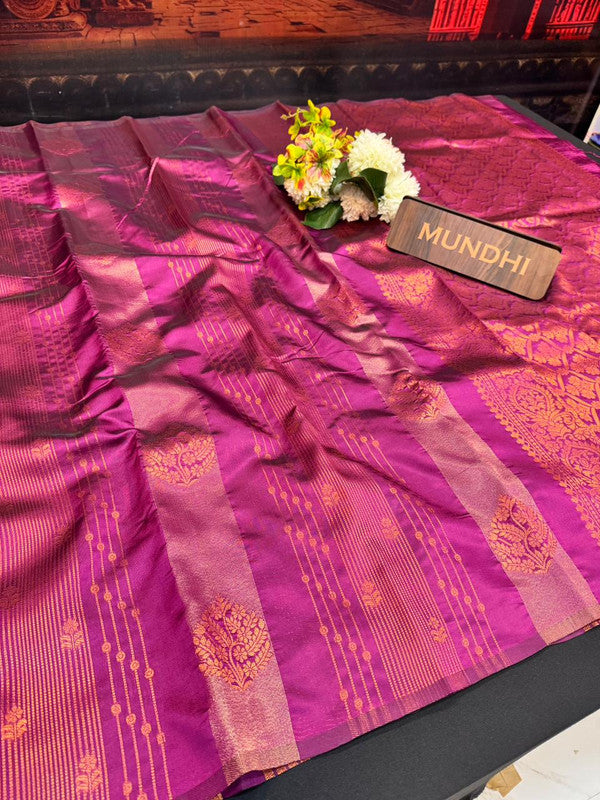 Fancy Saree for Women with Elegant Zari Work|  FS11