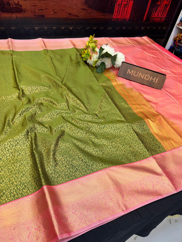 Offer Semi Silk | Mild Damage Saree | FF204 - Sri Sakthi Pugazh Tex - Semi Silk