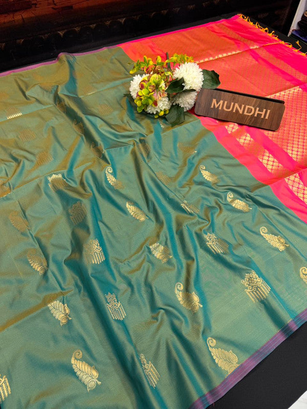 Vaagai Soft Silk Saree for Wedding Wear