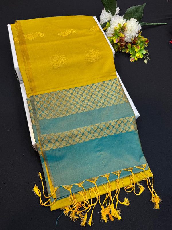 Vaagai Soft Silk Saree for Wedding Wear