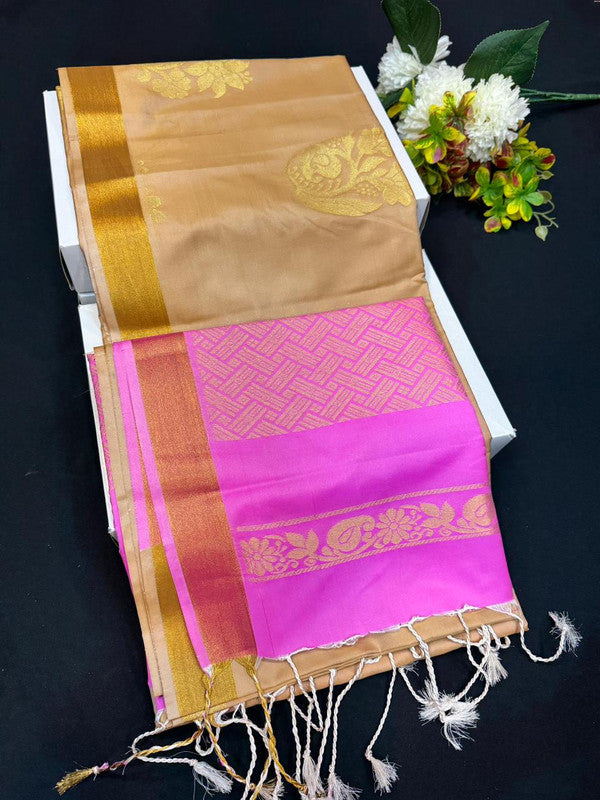 Vaagai Soft Silk Saree for Wedding Wear