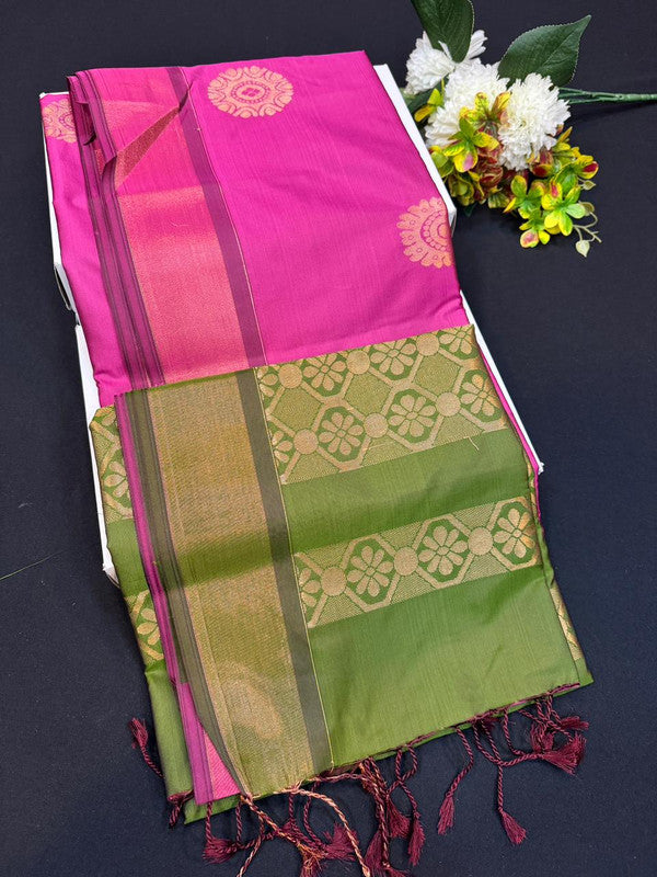Vaagai Soft Silk Saree for Wedding Wear