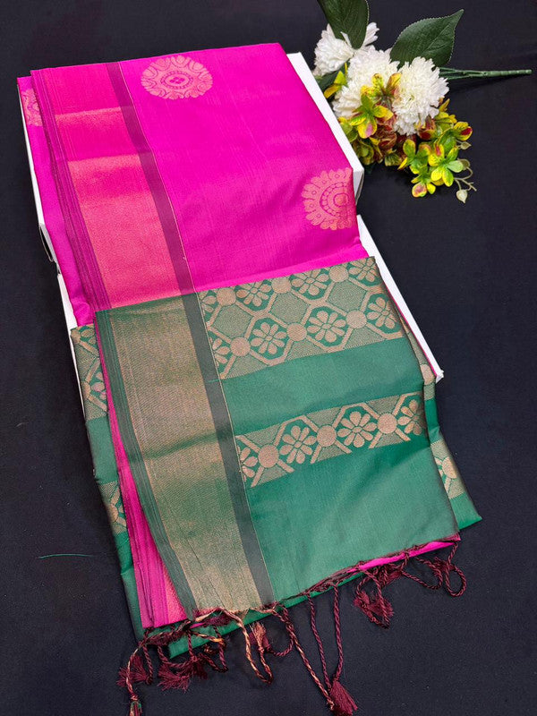 Vaagai Soft Silk Saree for Wedding Wear
