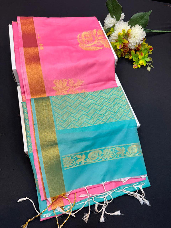Vaagai Soft Silk Saree for Wedding Wear