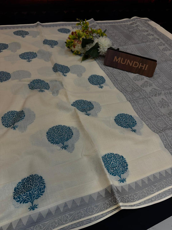 Summer Cool Cotton Saree in Cotton Type Fabric for Wedding Wear