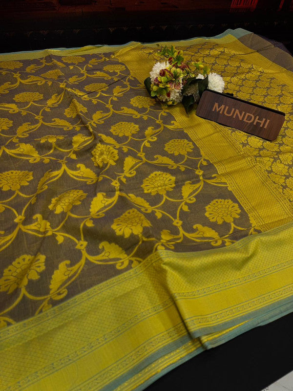 Summer Cool Cotton Saree in Cotton Type Fabric for Wedding Wear