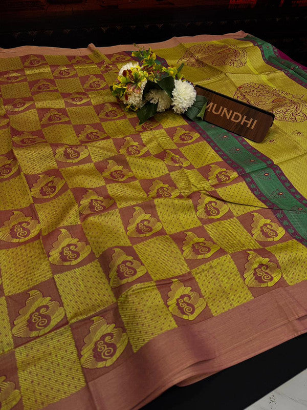 Summer Cool Cotton Saree in Cotton Type Fabric for Wedding Wear