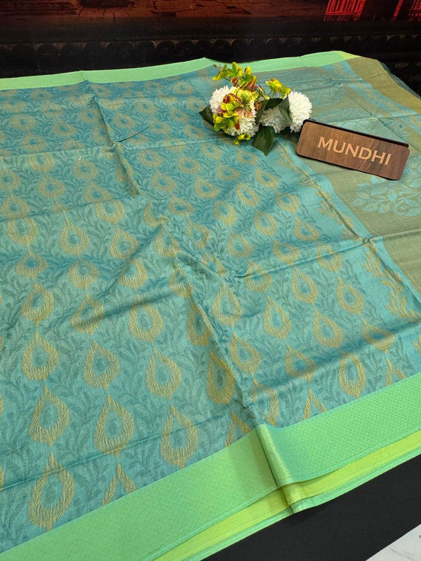 Summer Cool Cotton Saree in Cotton Type Fabric for Wedding Wear