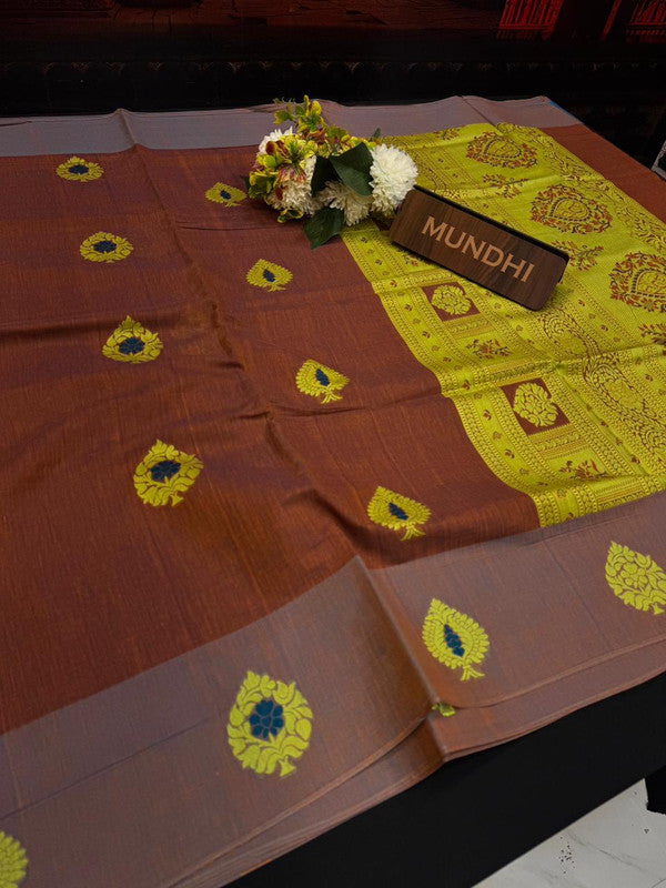 Summer Cool Cotton Saree in Cotton Type Fabric for Wedding Wear