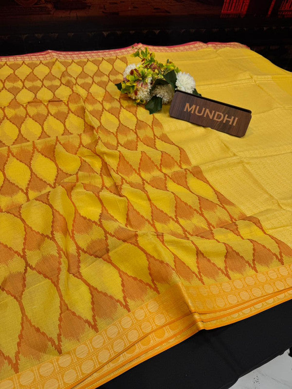 Summer Cool Cotton Saree in Cotton Type Fabric for Wedding Wear