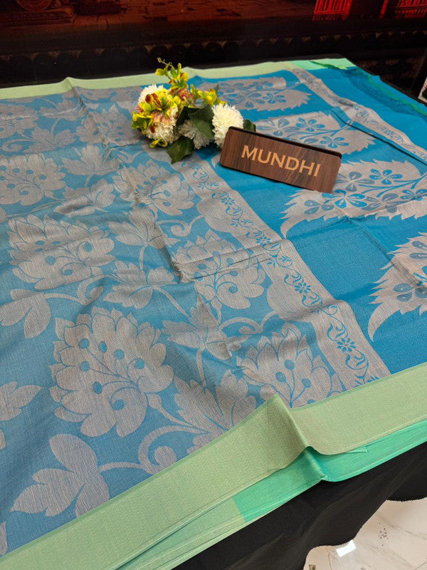 Summer Cool Cotton Saree in Cotton Type Fabric for Wedding Wear