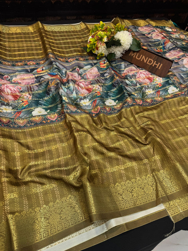 Buy Centre Beauty Saree CN38 for only ₹679.00 at Sri Sakthi Pugazh Tex!