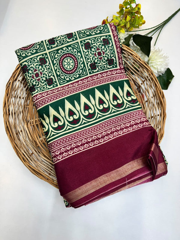 Offer Mixing Saree in soft fabric for wedding wear