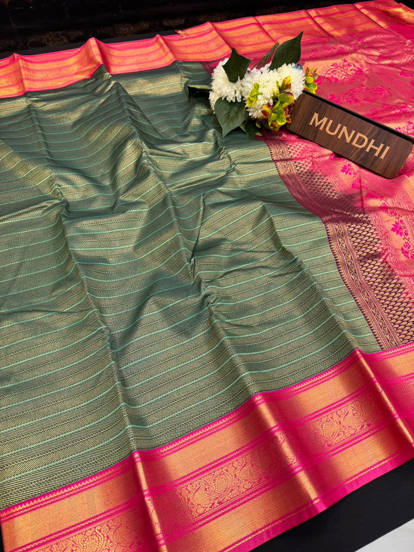 Vennila Semi Silk Saree | Zari Work | VNN174 - Sri Sakthi Pugazh Tex - Semi Silk