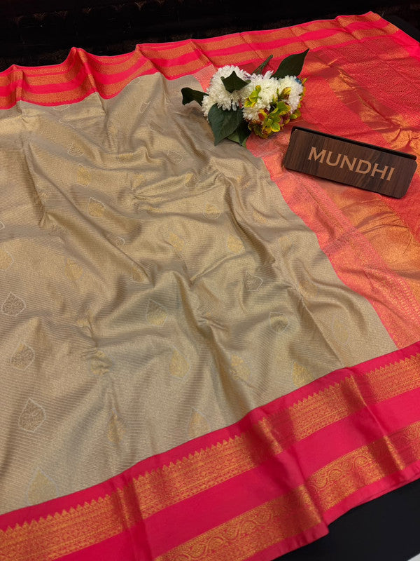 Vennila Semi Silk Saree | Zari Work | VNN174 - Sri Sakthi Pugazh Tex - Semi Silk