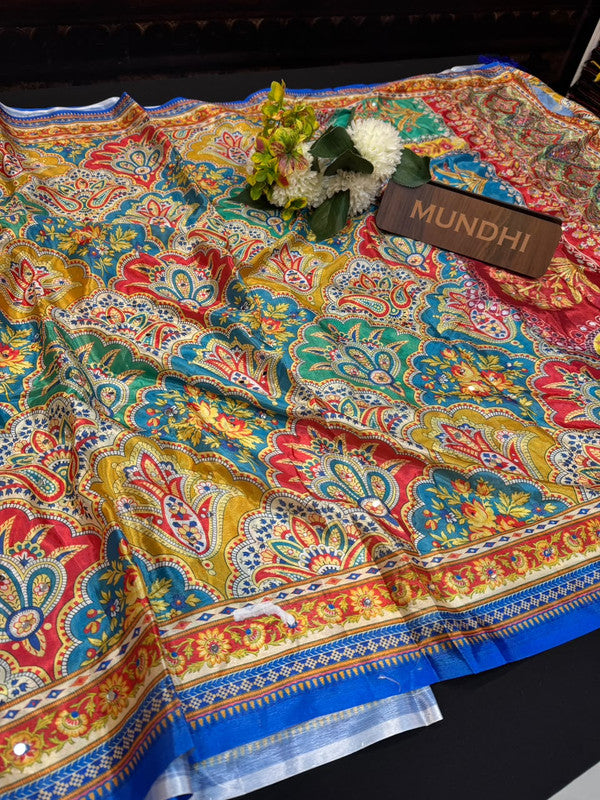 Chinon Mirror – Masakali Saree With Jalar CM12