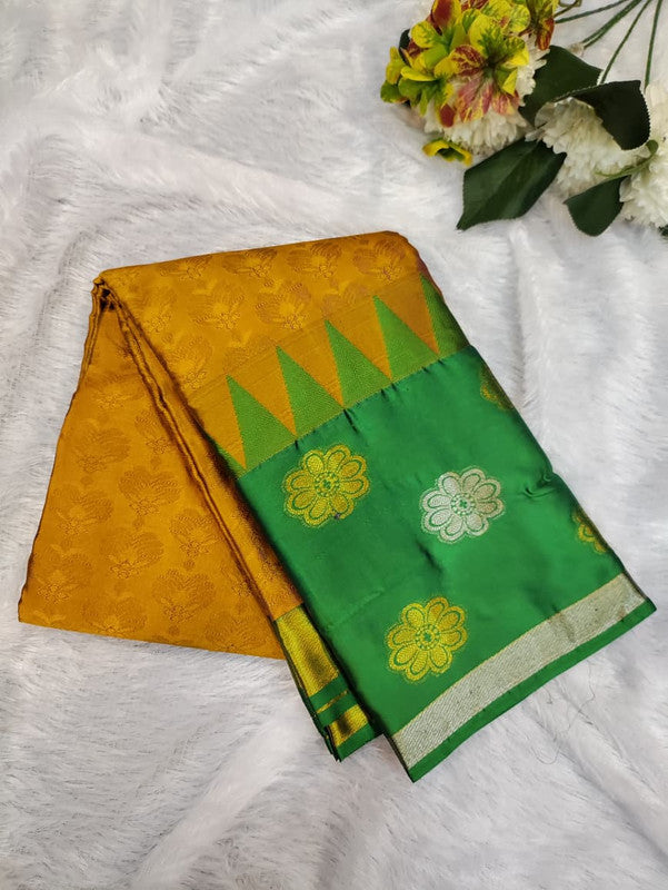 Suba Oviya Pattu Mix Wedding Saree SV28