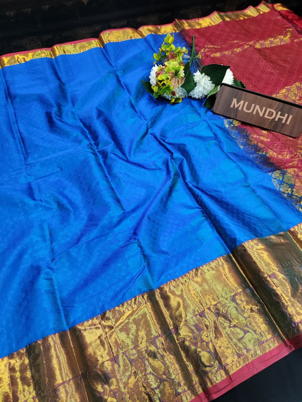 Suba Oviya Pattu Mix Wedding Saree SV57
