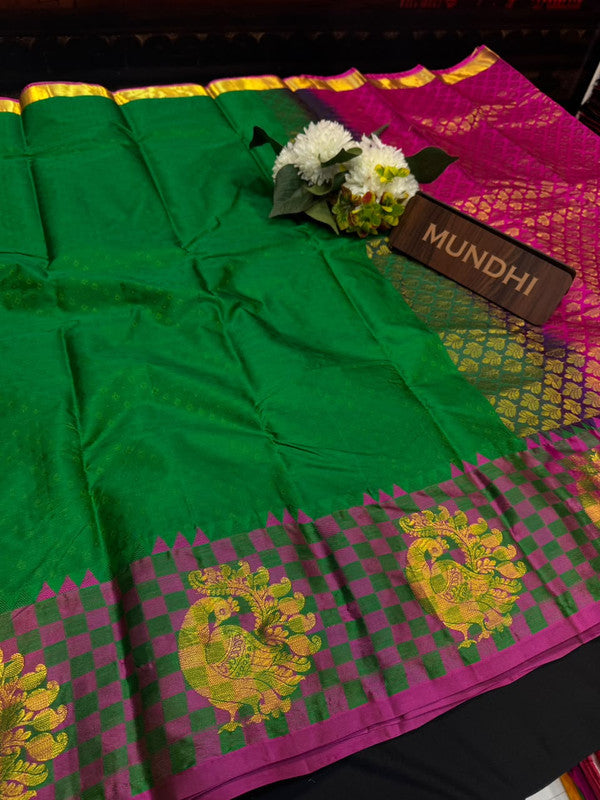 Suba Oviya Pattu Mix Wedding Saree|Take 3 Saree Get Discount 200 Each SV122