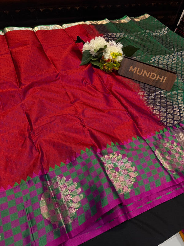 Suba Oviya Pattu Mix Wedding Saree|Take 3 Saree Get Discount 200 Each SV123