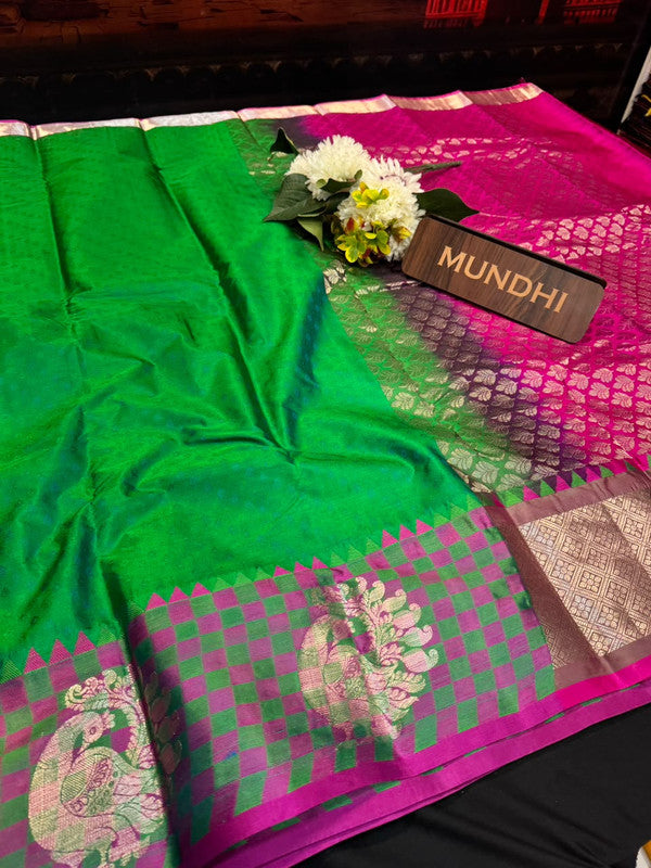 Suba Oviya Pattu Mix Wedding Saree|Take 3 Saree Get Discount 200 Each SV126