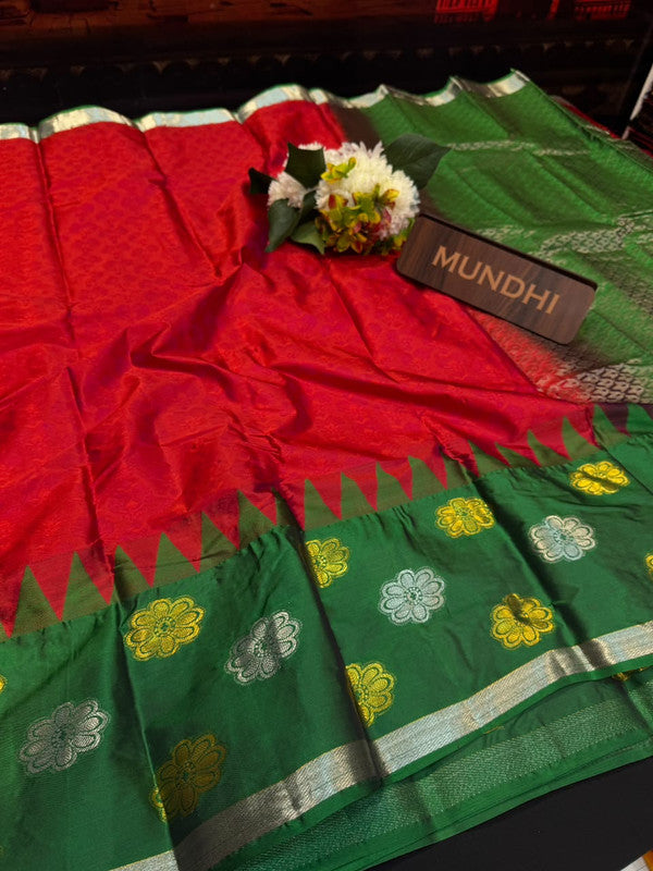 Suba Oviya Pattu Mix Wedding Saree|Take 3 Saree Get Discount 200 Each SV125