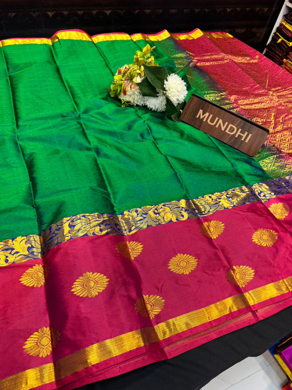 Suba Oviya Pattu Mix Wedding Saree|Take 3 Saree Get Discount 200 Each SV138