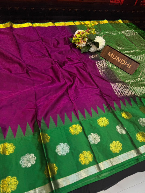 Suba Oviya Pattu Mix Wedding Saree|Take 3 Saree Get Discount 200 Each SV189