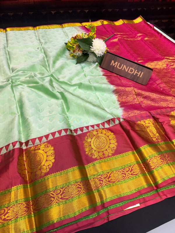 Suba Oviya Pattu Mix Wedding Saree|Take 3 Saree Get Discount 200 Each SV238