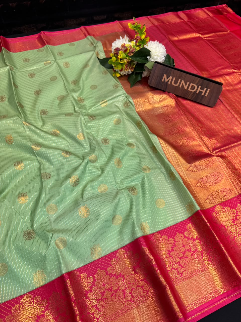 Vennila Semi Silk Saree | Zari Work | VNN192