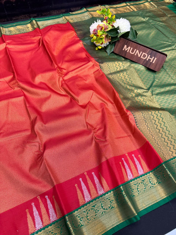 Vennila Semi Silk Saree | Zari Work | VNN174 - Sri Sakthi Pugazh Tex - Semi Silk