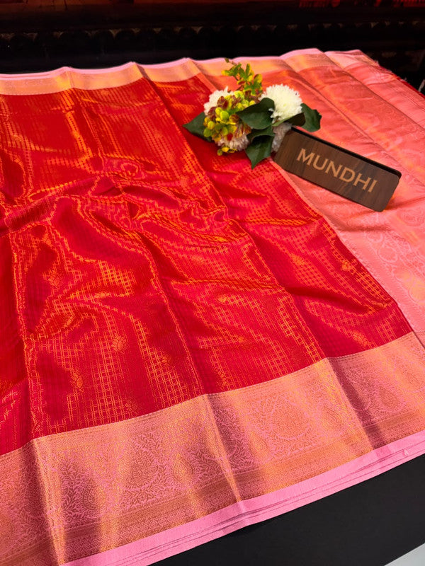 Manjanathi Saree | Elegant Zari Work | MJS07
