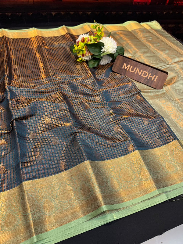 Manjanathi Saree | Elegant Zari Work | MJS03