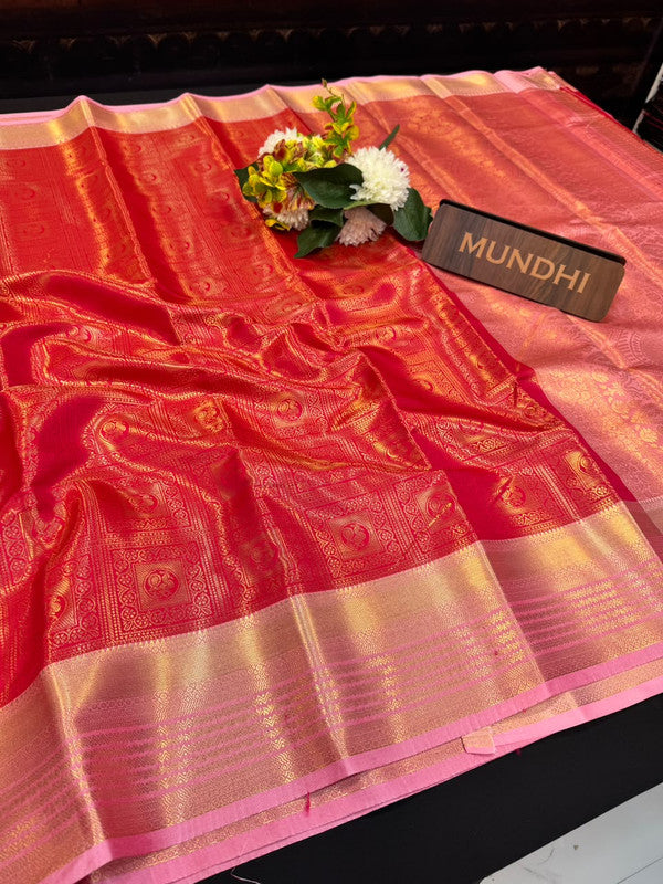 Kajal Saree | Elegant Zari Work | KAJ17