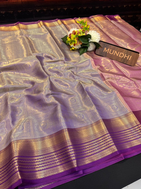 Kajal Saree | Elegant Zari Work | KAJ18