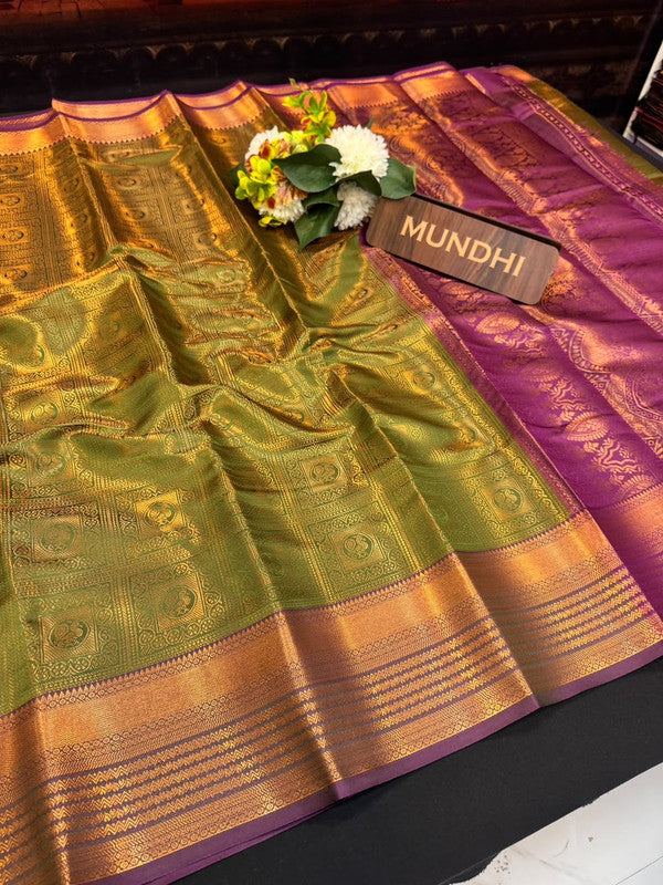 Kajal Saree | Elegant Zari Work | KAJ06